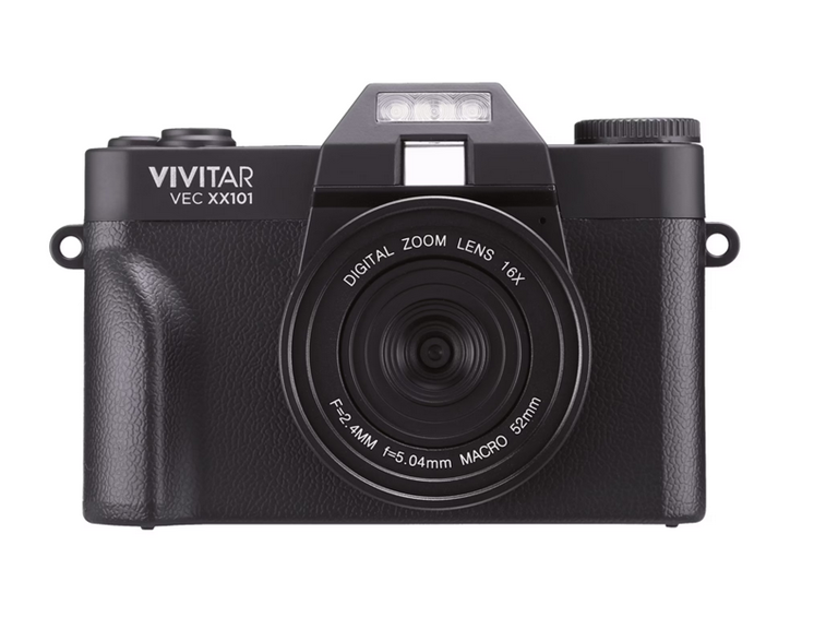 Vivitar 4K 3" LED Display 8x Digital Zoom Camera (Refurbished - Brown Box)