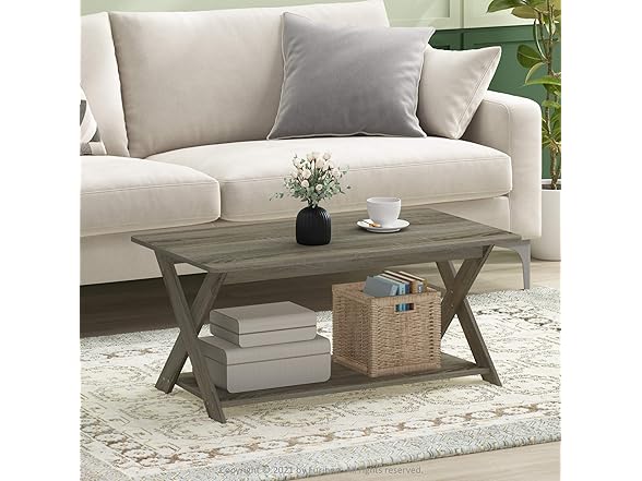 Furinno Modern Simplistic Criss-Crossed