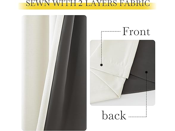 NICETOWN Blackout Curtain 50x84