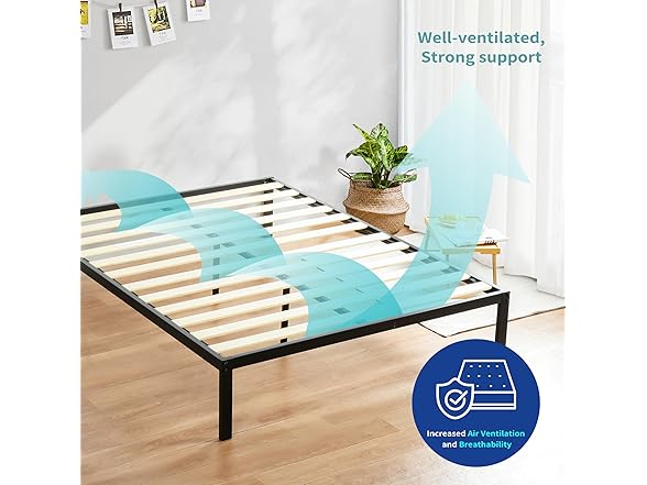 Olee Sleep Metal Bed Frame