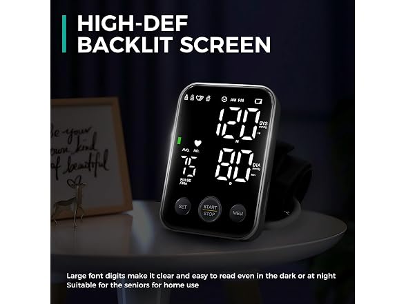 Oklar FDA Cleared Upper Arm BP Monitor
