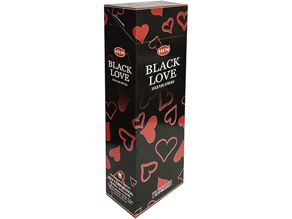 HEM Black Love Incense 20 Sticks