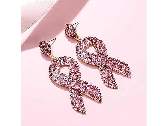Breast Cancer Awareness Earrings