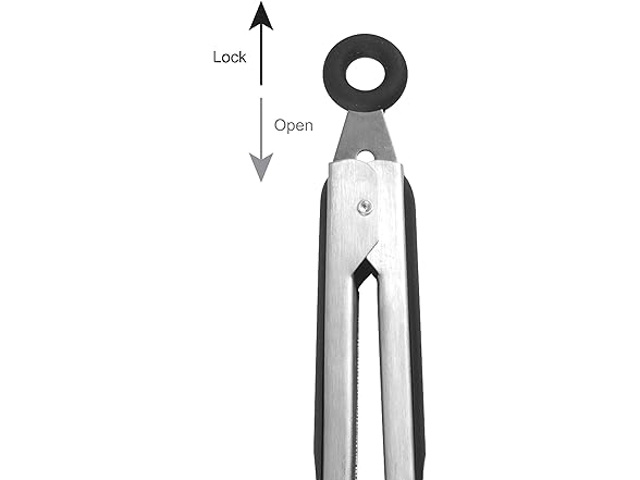 Farberware Classic Nylon Tipped Tongs, 3Pc, Black
