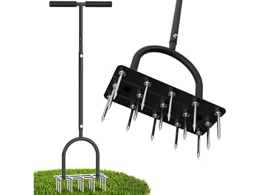 $17.99, Was $39.99, 55% Off! TOPHDY Manual Lawn Tool Lawn Aerator dealfomo