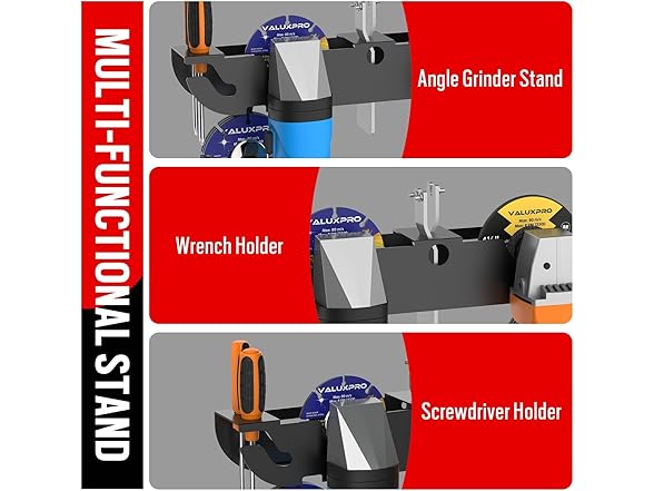 Angle Grinder Holder for Milwaukee/Dewalt