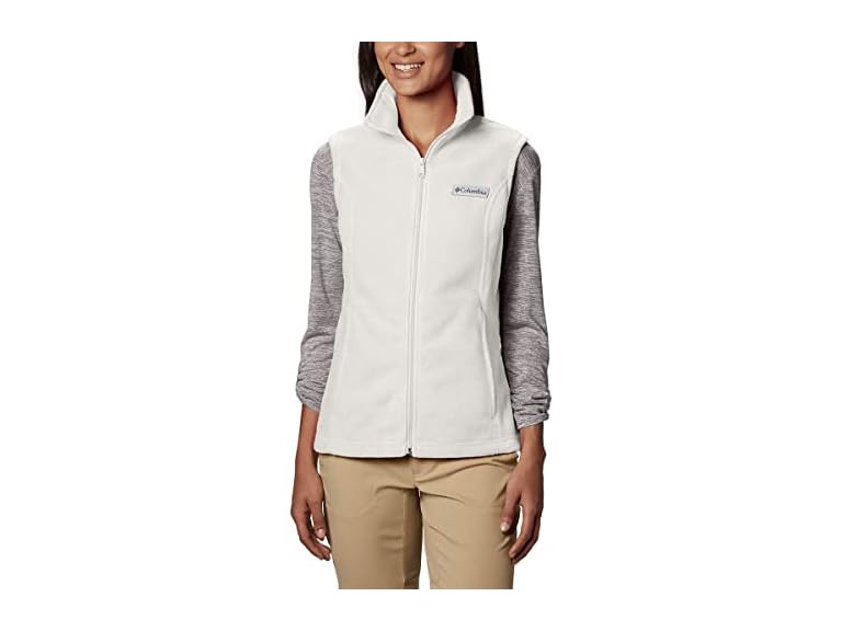 Columbia Women's Benton Springs Fleece Vest, Sea Salt, Medium