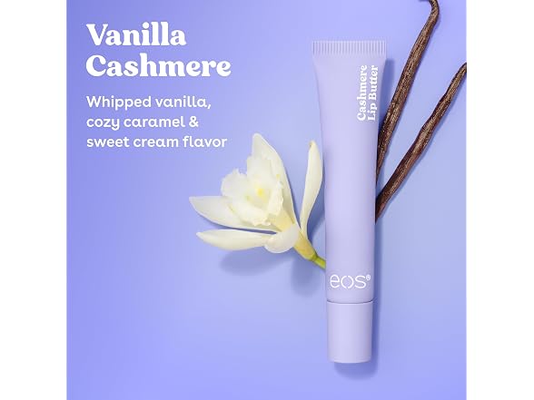 eos Vanilla Cashmere Plumping Peptides and Shea