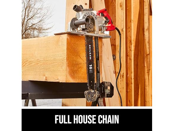 SKILSAW SPT55-11 16 In. Worm Drive SAWSQUATCH Carpentry Chainsaw