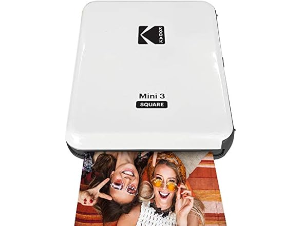 Kodak Mini 3 Square Portable Photo Printer