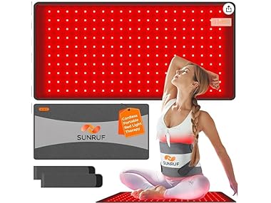 $49.99, Was $129.99, 61% Off! Red Light Therapy Mat/Pad dealfomo