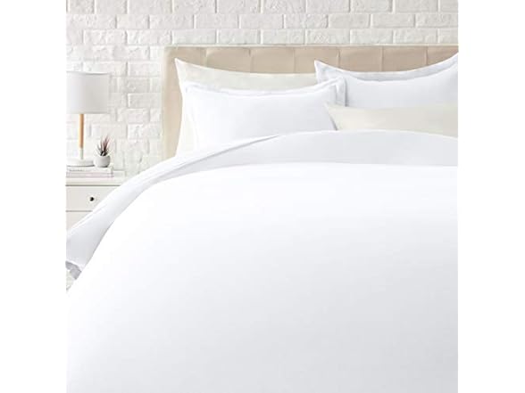 AE Duvet Set Full/Queen White 3pc
