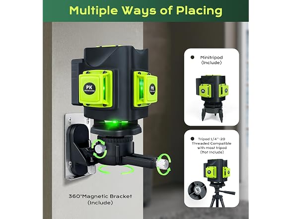 Laser Level Self Leveling 3x360
