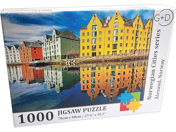 Discover The Beauty of Norwegian Cities Puzzle