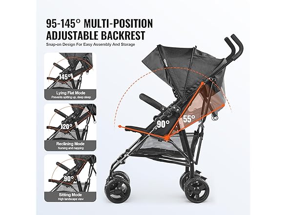 VEVOR Lightweight Stroller