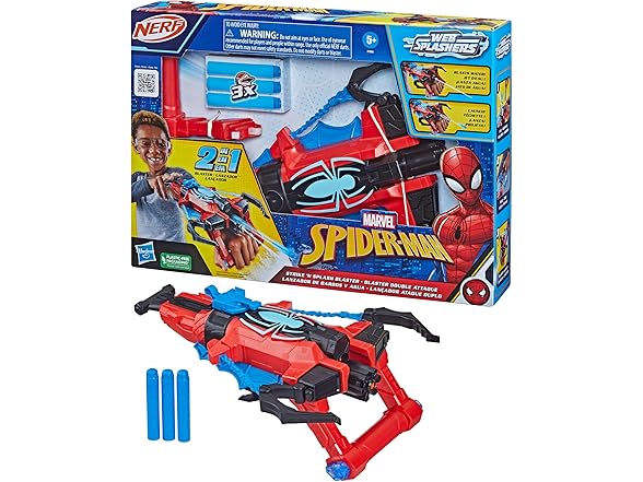 Marvel Spider-Man Spider Strike ‘N Splash Blaster