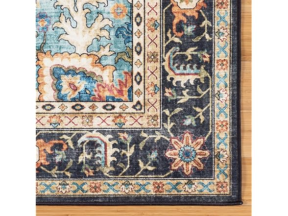 Gertmenian Washable Rug 8x10 Erin Black