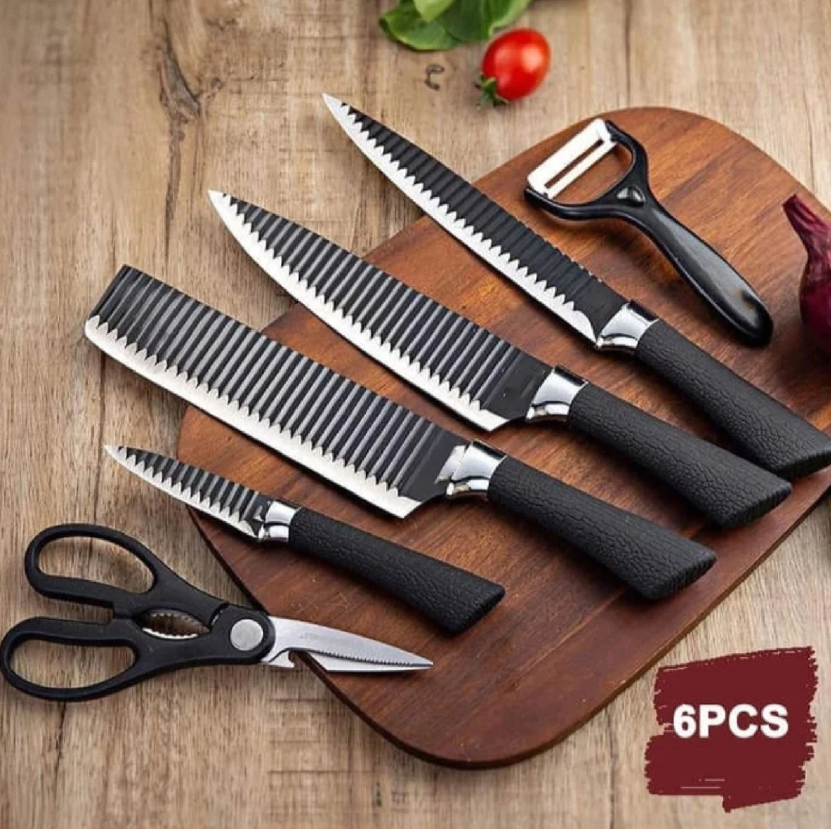 6-Piece Non-Stick Culinary Knife Set - Gallery 4