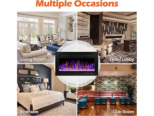 BETELNUT Electric Fireplace