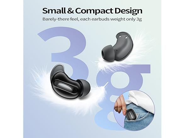 aggoo Mini ANC Sleep Earbuds | 5.4 BT