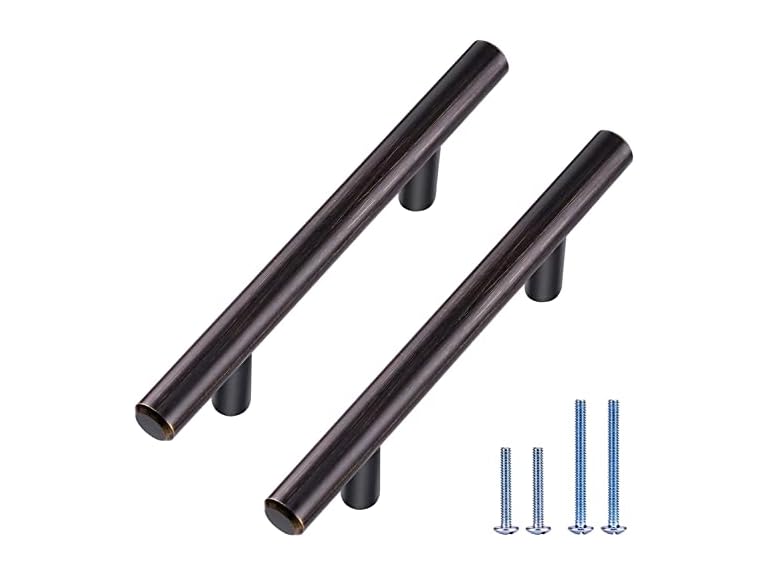 30 Pack Bronze Solid Cabinet Handles