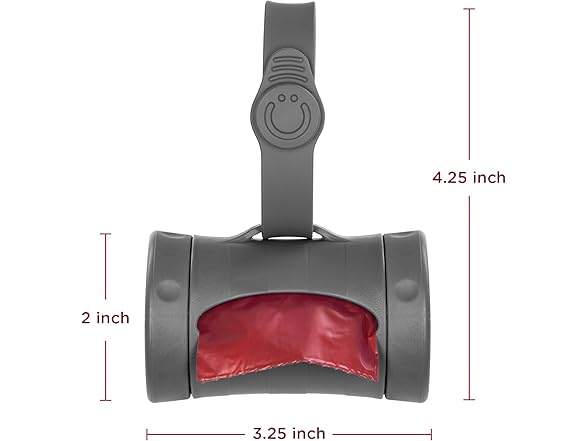 Ubbi Retractable Dog Poop Bag Holder