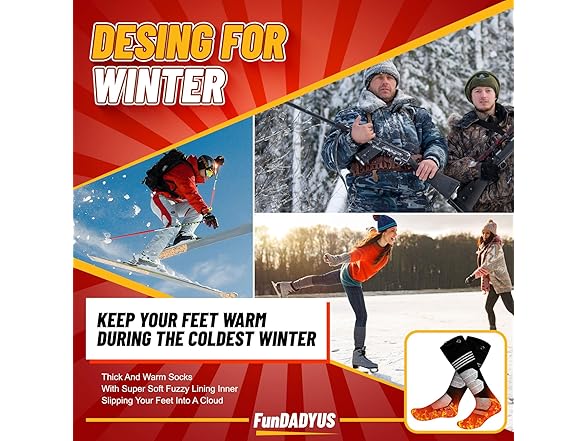 VeRosky Heated Socks