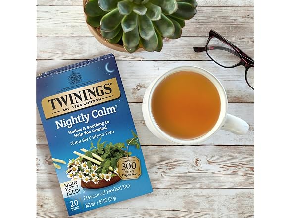 20CT Twinings Nightly Calm Caffeine-Free Herbal Tea