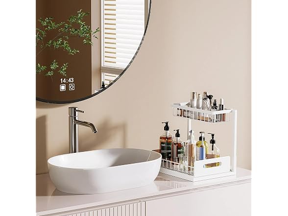 Under Sink Organizer and Storage 2 Pack, Slide Out