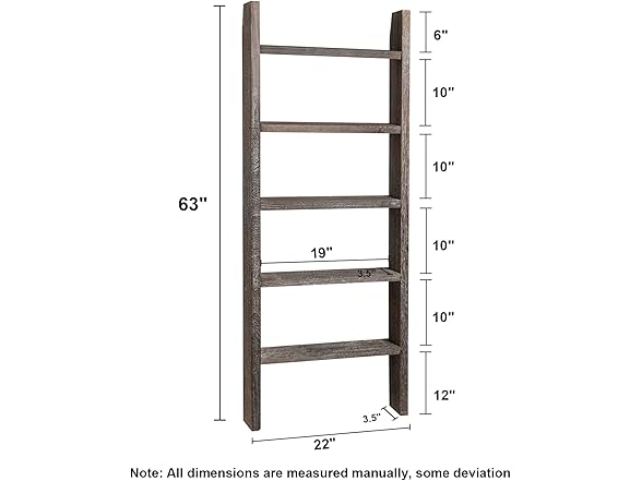 KIAYACI KIAYACI 5-Tier Blanket Ladder for The Living 