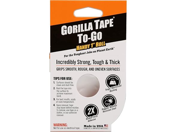 Gorilla Tape, Mini Duct Tape To-Go