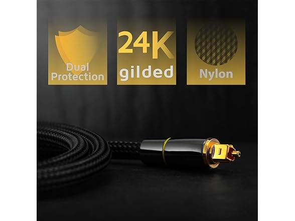 Fteysak Digital Fiber Optic Audio Cable