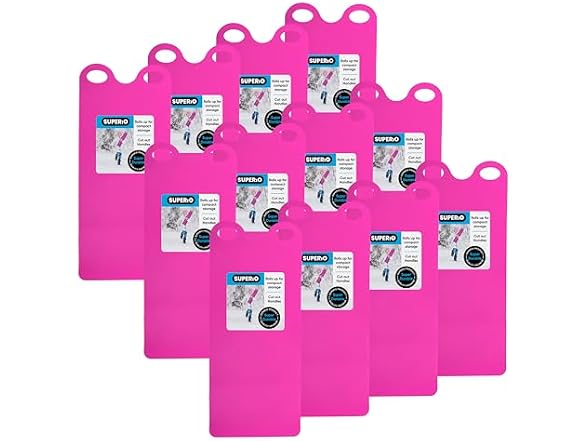 Superio Snow Slider Mat, 54" (Pink), 12 Pack