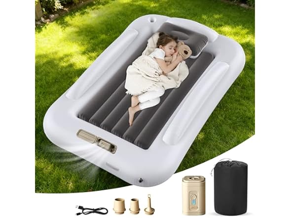 Abdtech Inflatable Toddler Travel Bed