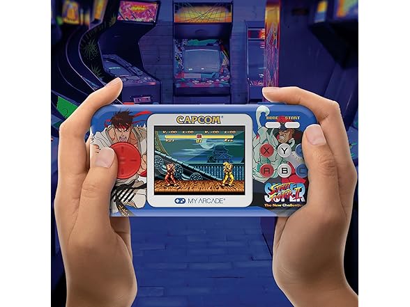 My Arcade Street Fighter II Pocket Player Bundle