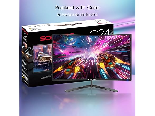 Sceptre 24" FHD Curved Monitor | C248B-FWT168