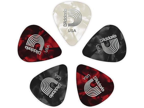 (25 PACK) D'Addario Celluloid Guitar Picks