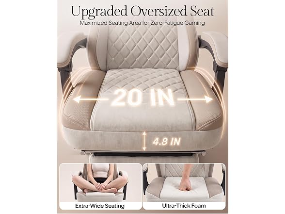 Dowinx Gaming Chair Breathable Fabric