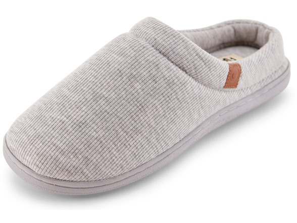 Floopi Womens Sydney Ribbed Knit Clog Slipper