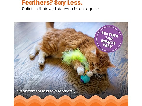 Catstages Roll & Chase Robot Toy