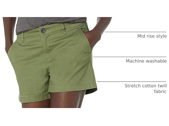 Amazon Essentials Women 3.5 Inch Inseam Chino