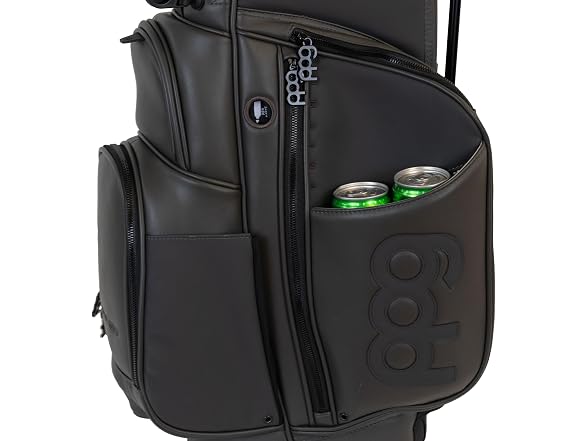 Pin Point Golf Triumph Leather Stand Bag