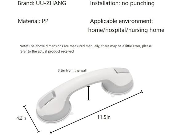 UU-ZHANG Bath and Shower Handle-Super Grip