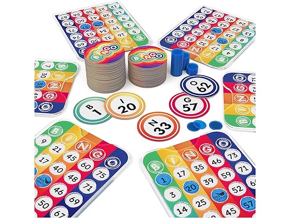 Pack & Go Bingo Game