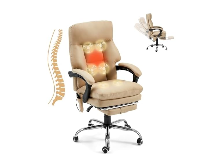 HOMREST Massage & Heating office chair