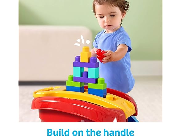 MEGA BLOKS First Builders Toddler Building Toy