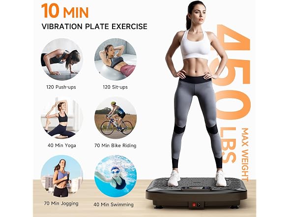 Taevno Vibration Plate Lymphatic 450LB