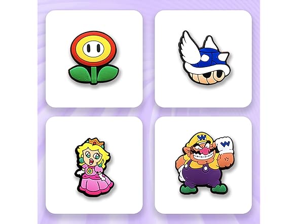 pocpockets Game Shoe Charms for Crocs