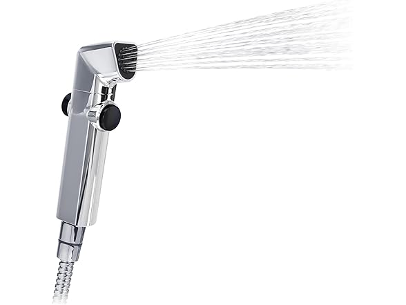 Brondell LES-30 Silver Toilet-Mounted Handheld Bidet