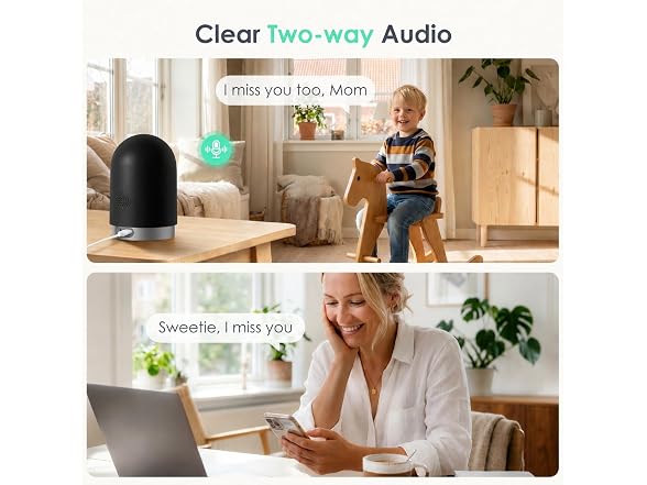 YOTON 2K Indoor Security Camera WiFi